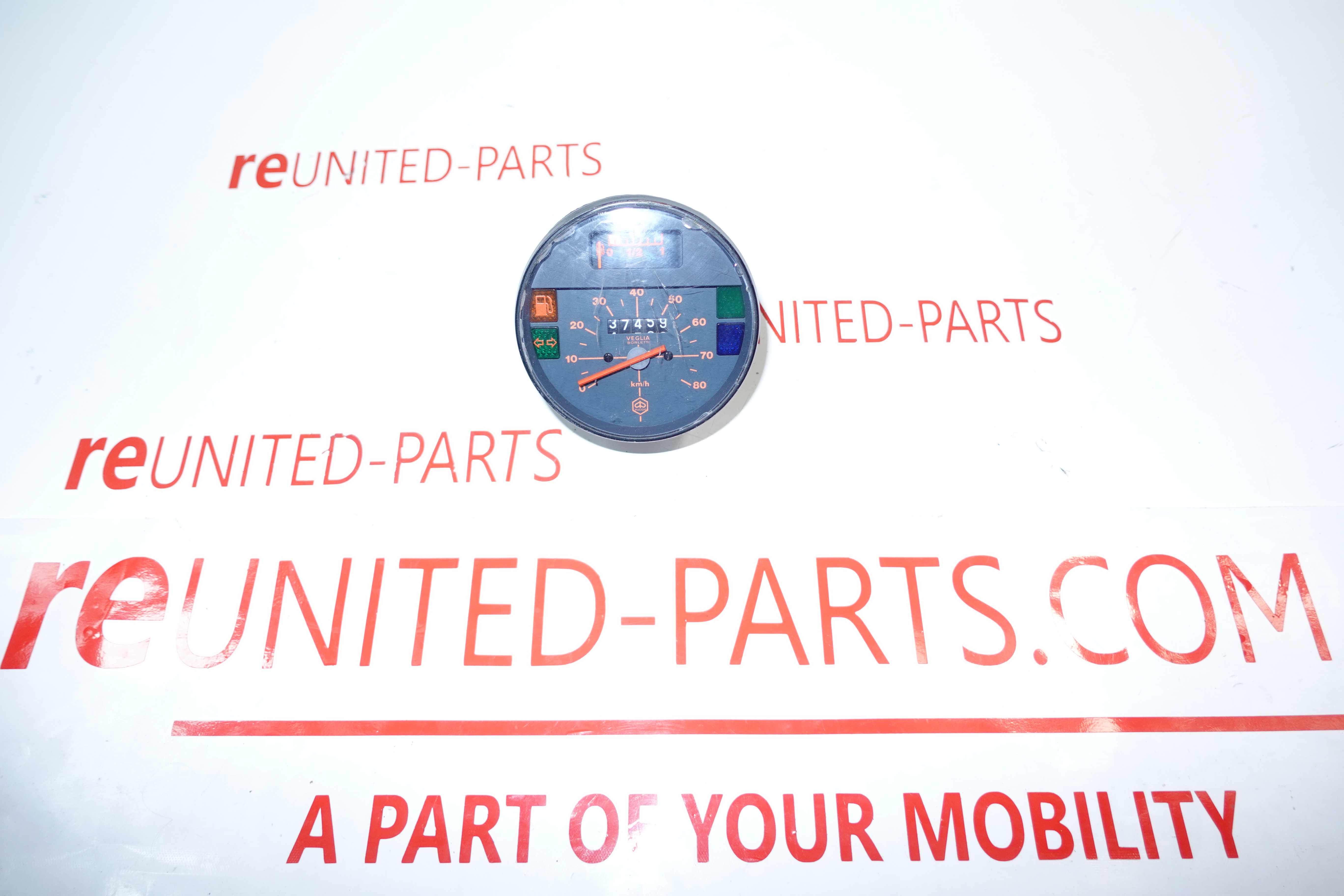 Vespa Piaggio PK XL1 50 | Tacho, Tachometer, Cockpit, 80 km/h