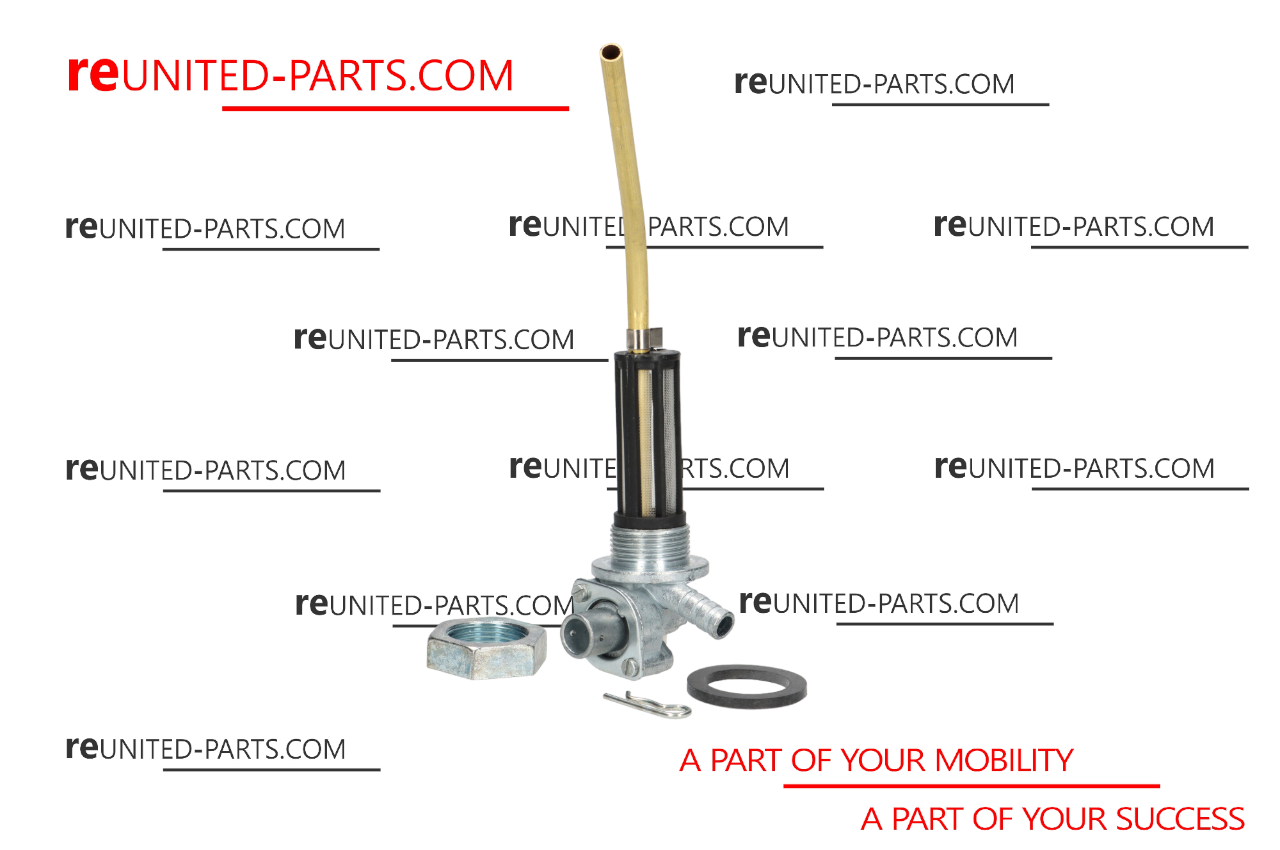 Benzinhahn, Vespa/Piaggio 50 N, S, 125, 75 Primavera, Super, 50, PR, L, N, R, S, Special, Sprint, SR, 90, 125 Nuova, ET3, 