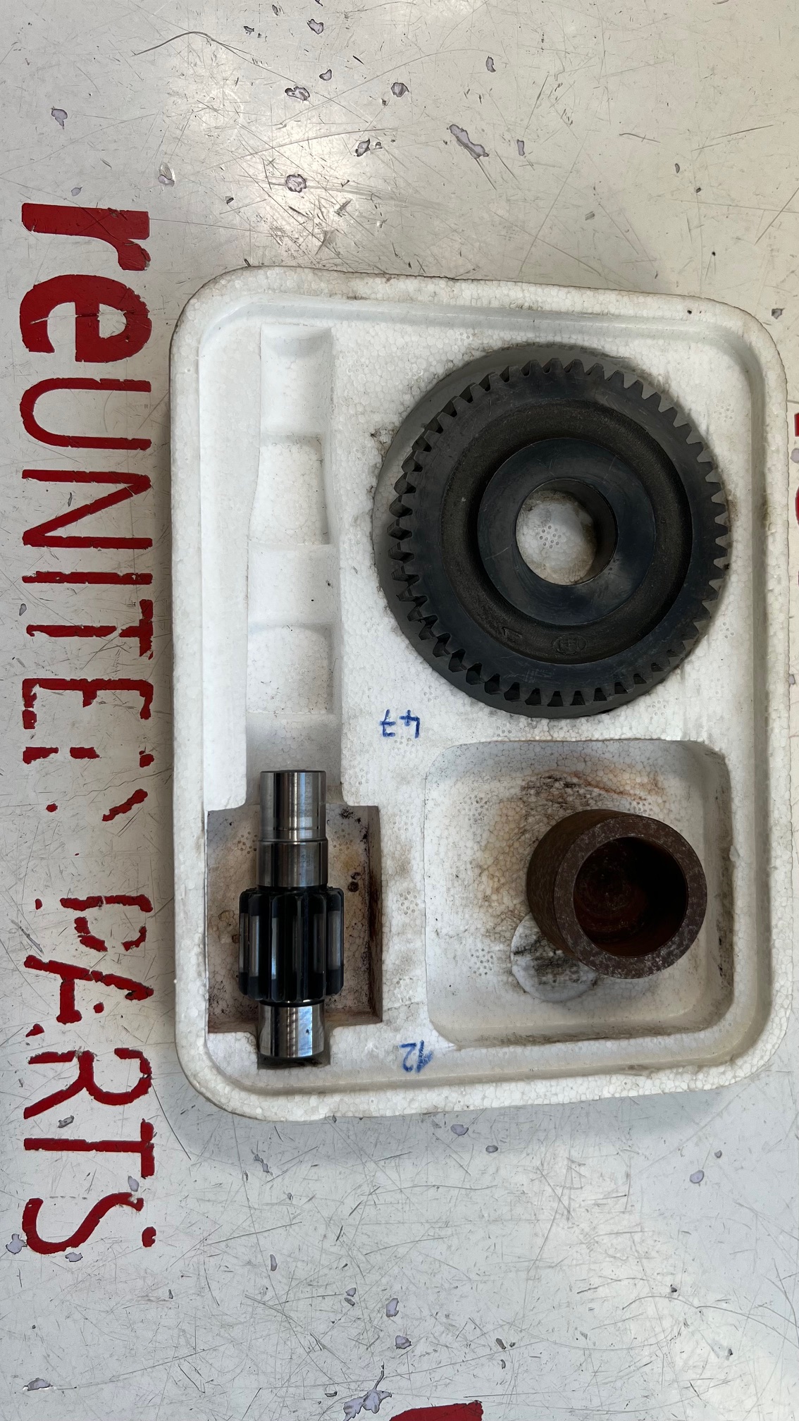 Peugeot Zenith 25 | Getriebe Kit 47, 12 Zähne, gebraucht