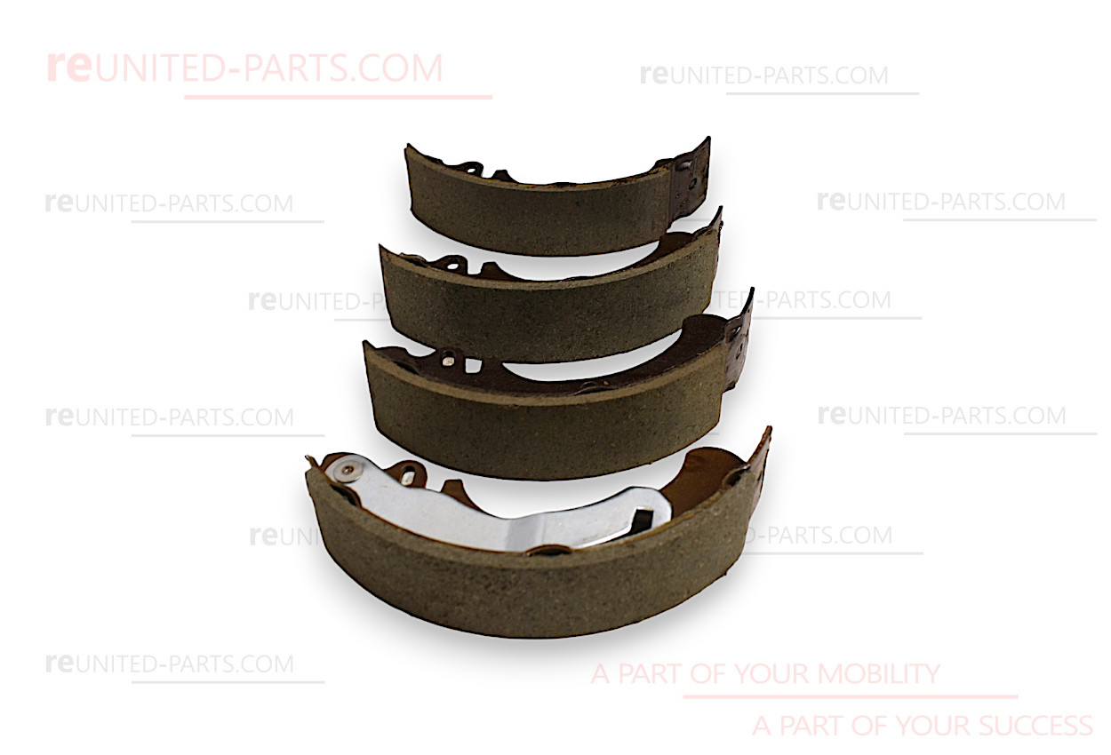 Bremsbacken vorne 2 Satz (4 Stück), - Teil-Nr. 225120221 Neu | Piaggio APE 50 TL1 - 6T C80