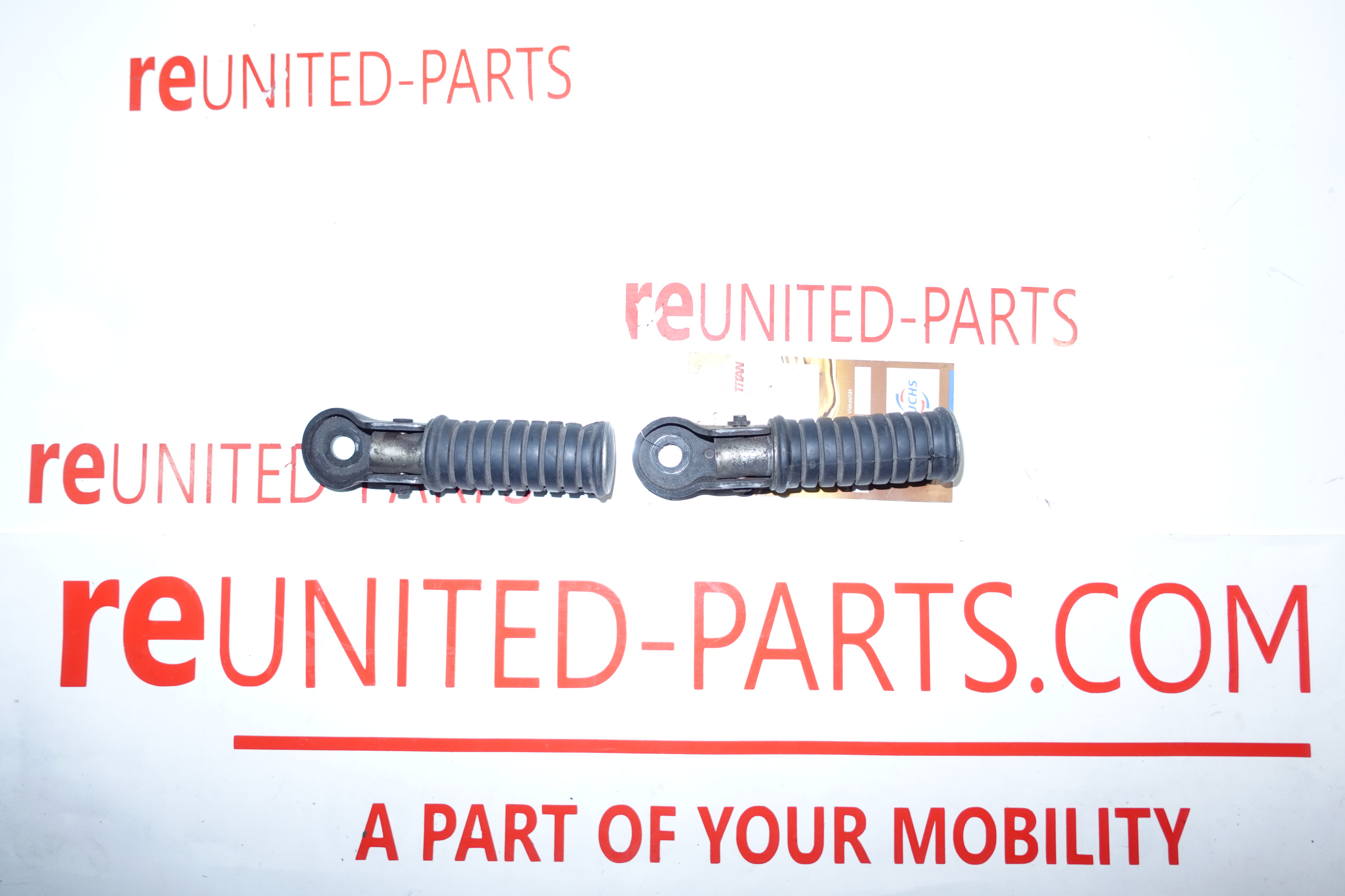 Yamaha SR 125, Bj. 1997 | Fussraster hinten, Sozius