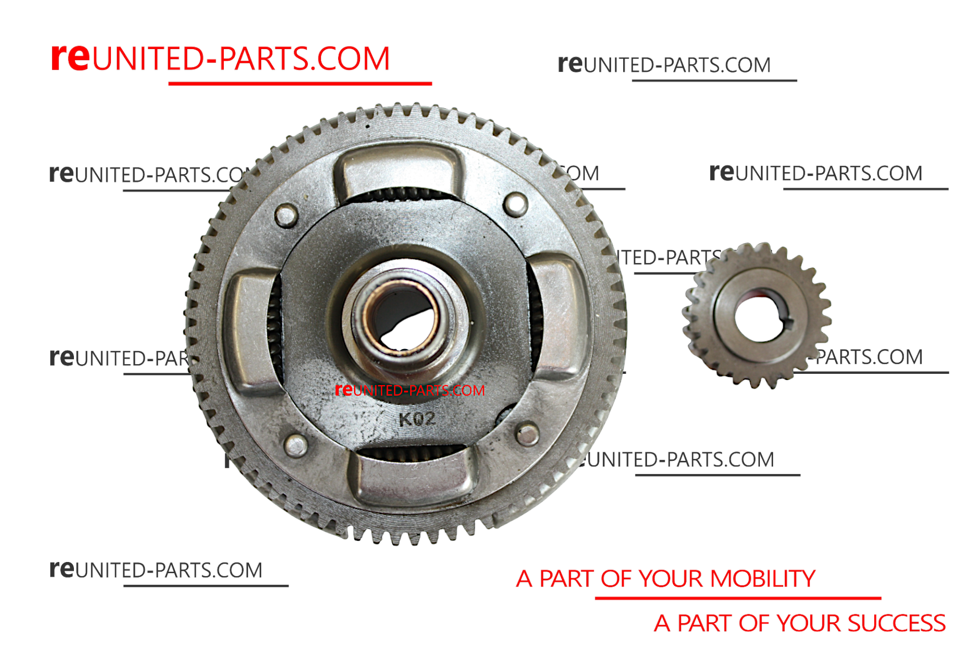 Polini gear ratio Z24/72 (2,95) galvanized