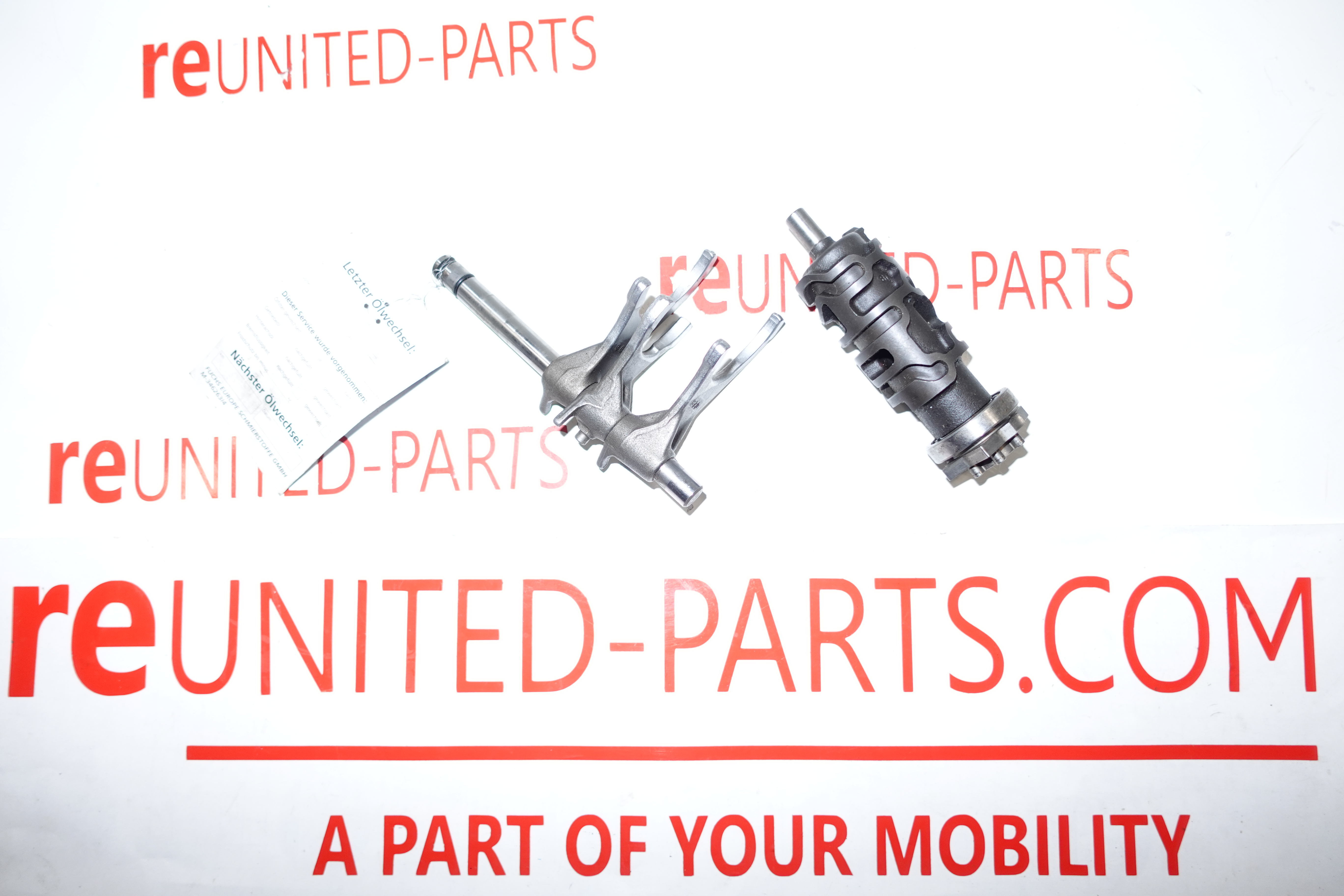 Triumph Sprint, Speed Triple, Daytona 900, 955, 1050 | Schaltwelle und 3 Schaltgabeln (set) 