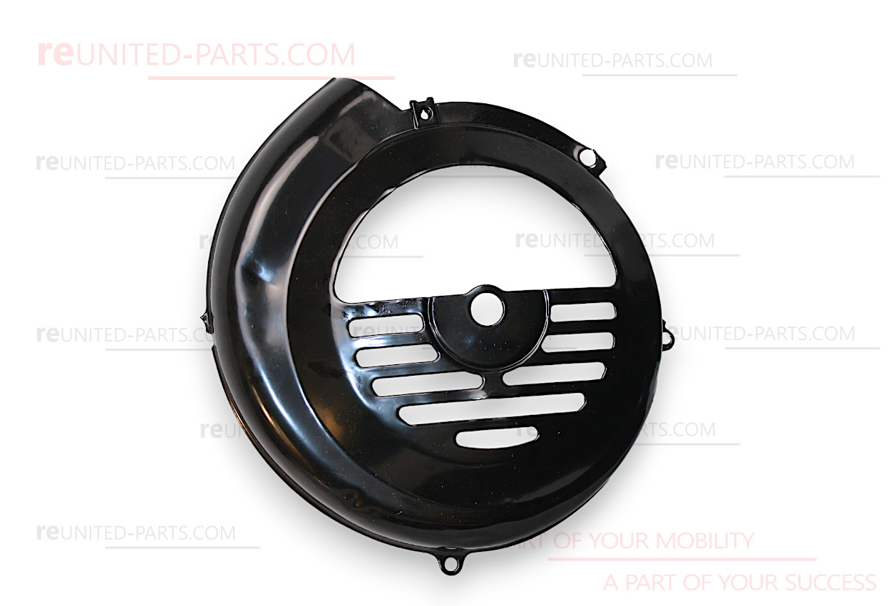 Fan Cover, Motor – Black | Vespa/Piaggio V50 S, L / R, N / ET3, Primavera / SS90