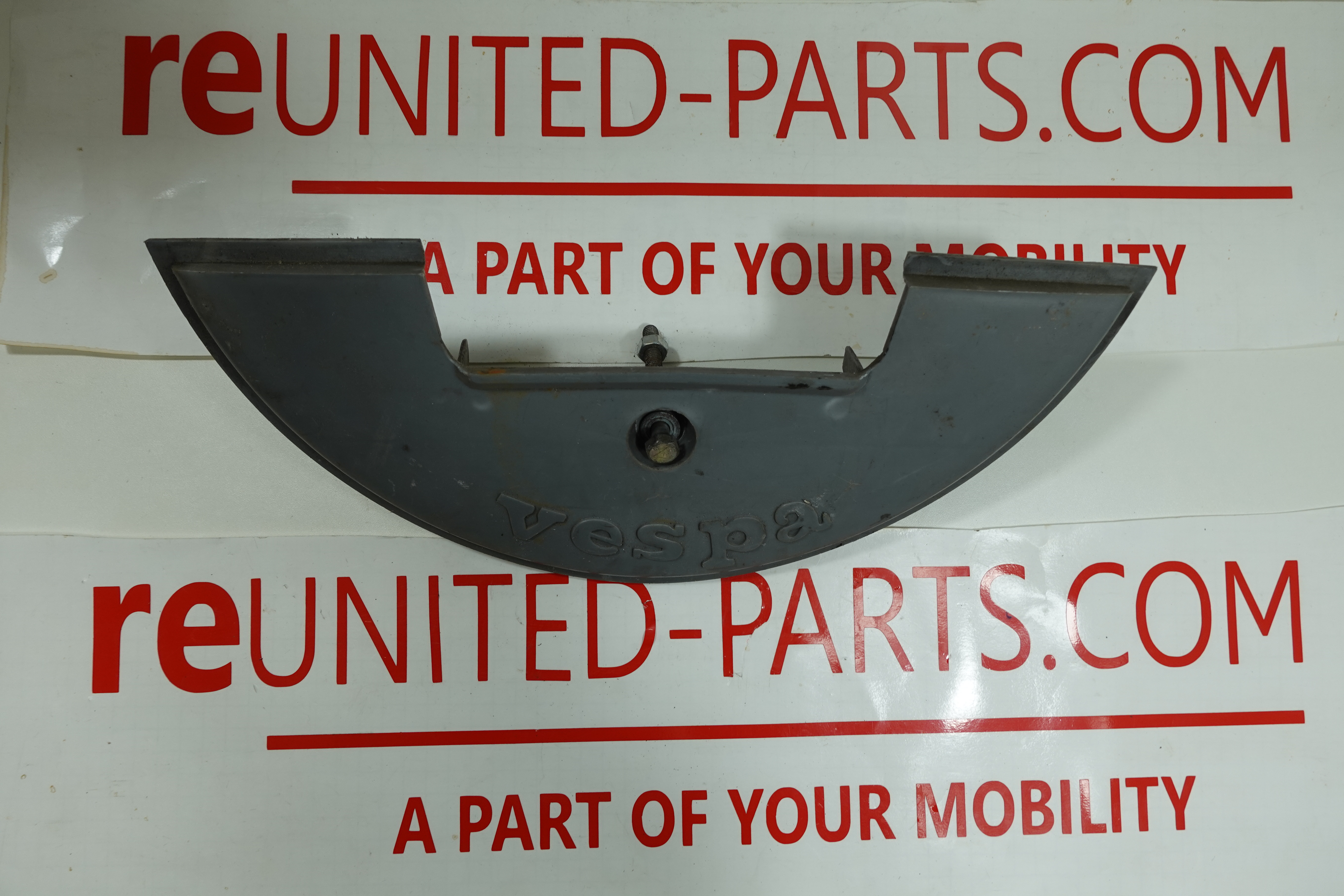 Vespa Piaggio PX 80-200, T5, TX, CMC | Reserveradabdeckung, Abdeckung Reserverad, grau